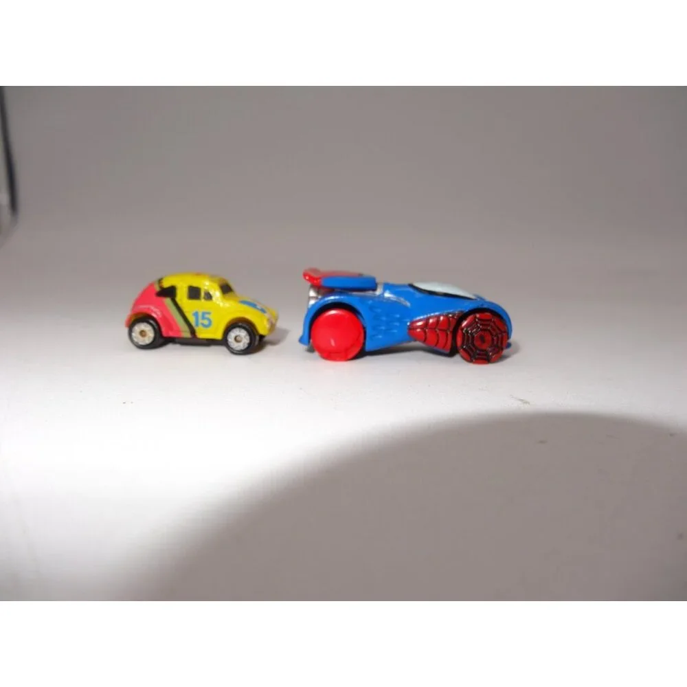 Galoob Micro Machines Volkswagon Beetle Goodyear VW Bug #15 Vintage Spiderman ca